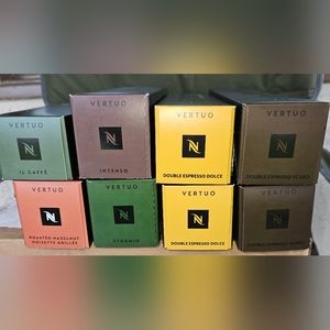 set of 8 nespresso sleeves